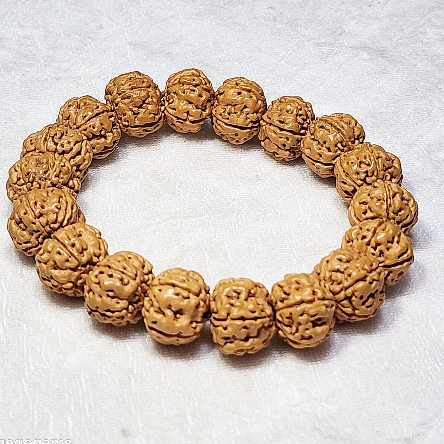 14.5mm+ Premium 5 Mukhi (Faces) deep lines "Double Dragons" "Panlong" Rudraksha bracelet 五瓣深坑树王双龙盘龙小金刚菩提子手链