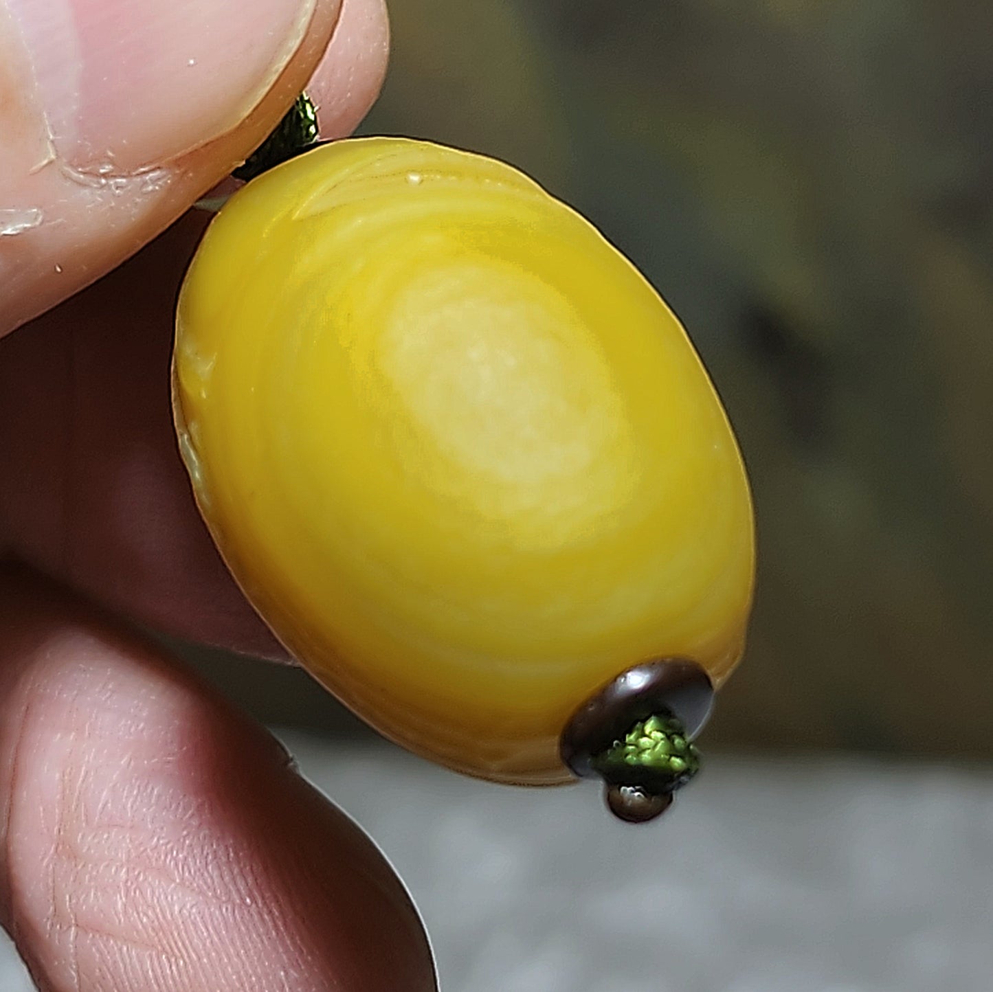 26.2mm Premium Gobi Desert natural raw "Tendons" Agate Natural Eyes 3 Eyes Da Luo Dzi pendant 戈壁沙漠筋脉石玛瑙原石天眼三眼达洛天珠