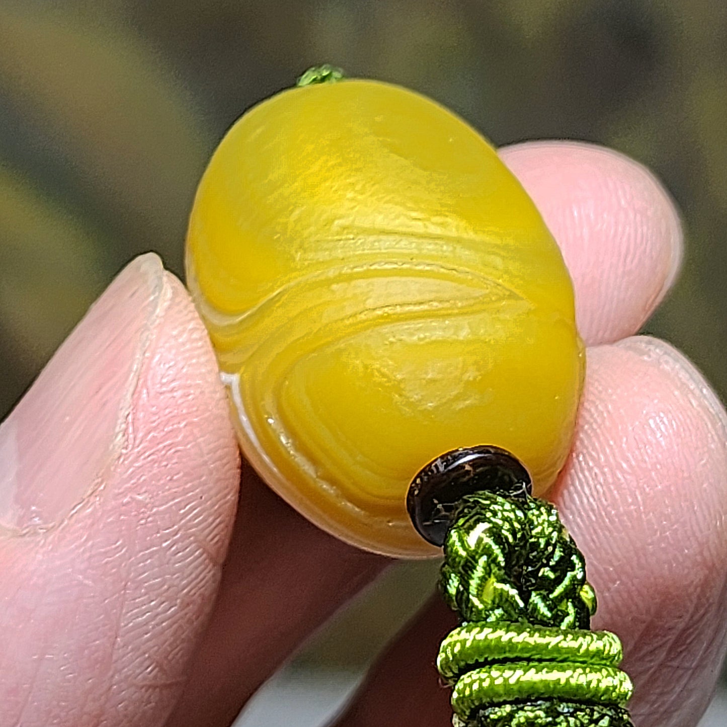 26.2mm Premium Gobi Desert natural raw "Tendons" Agate Natural Eyes 3 Eyes Da Luo Dzi pendant 戈壁沙漠筋脉石玛瑙原石天眼三眼达洛天珠