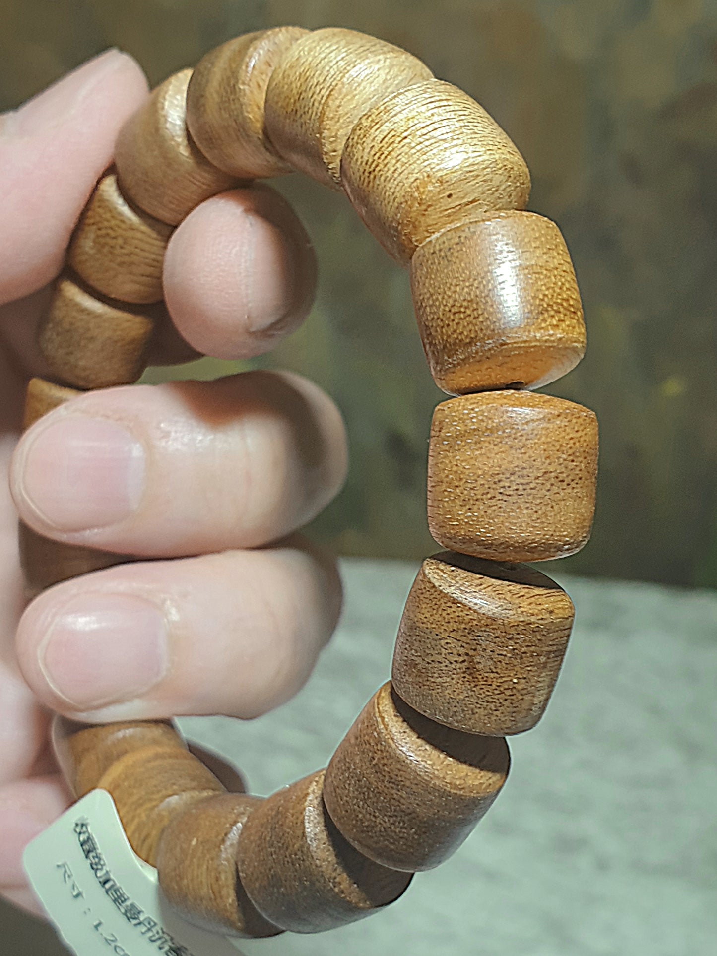 12.5mm Kalimantan Agarwood bracelet (with certificate) 12.5毫米加里曼丹沉香手链(带证书)