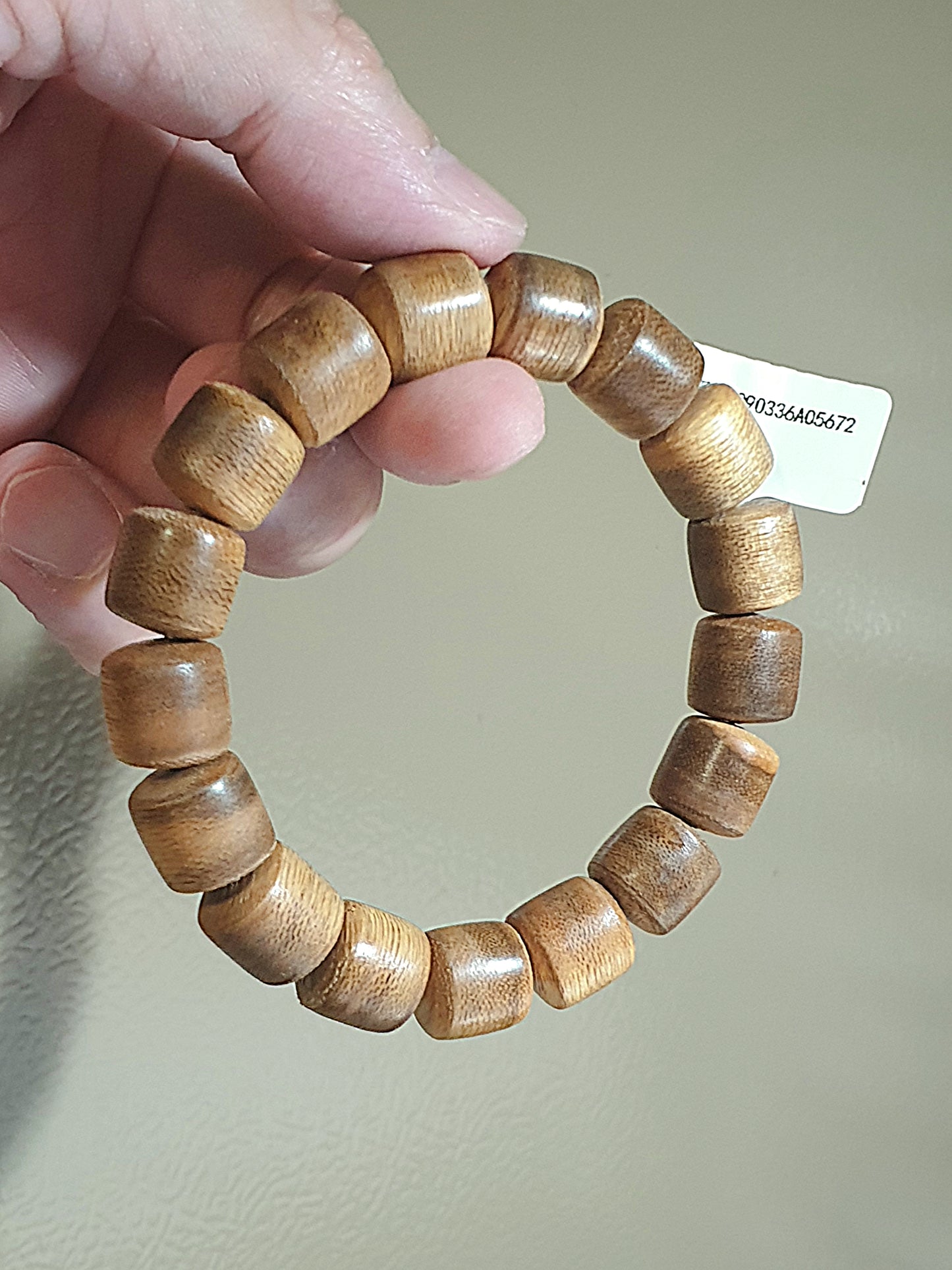 12.5mm Kalimantan Agarwood bracelet (with certificate) 12.5毫米加里曼丹沉香手链(带证书)