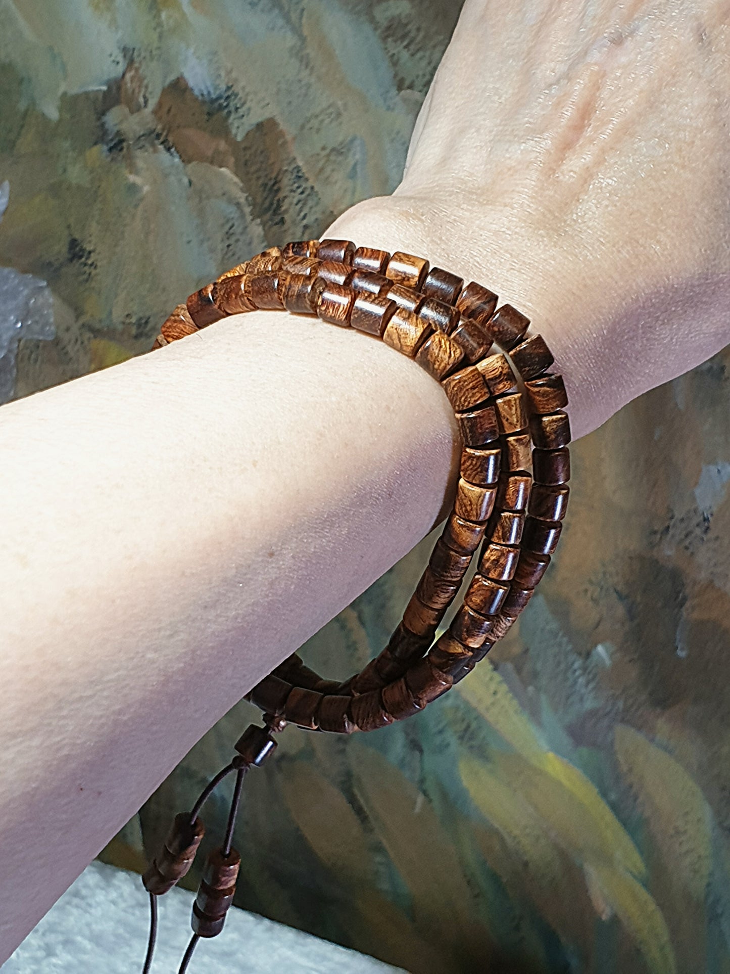 6.2mm Premium Hainan Chinese Fragrant Rosewood (Dalbergia odorifera) high natural oil content 108 mala/necklace/handheld 6.2毫米海南黄花梨(降香黄檀)紫油梨108念珠/项链/手持