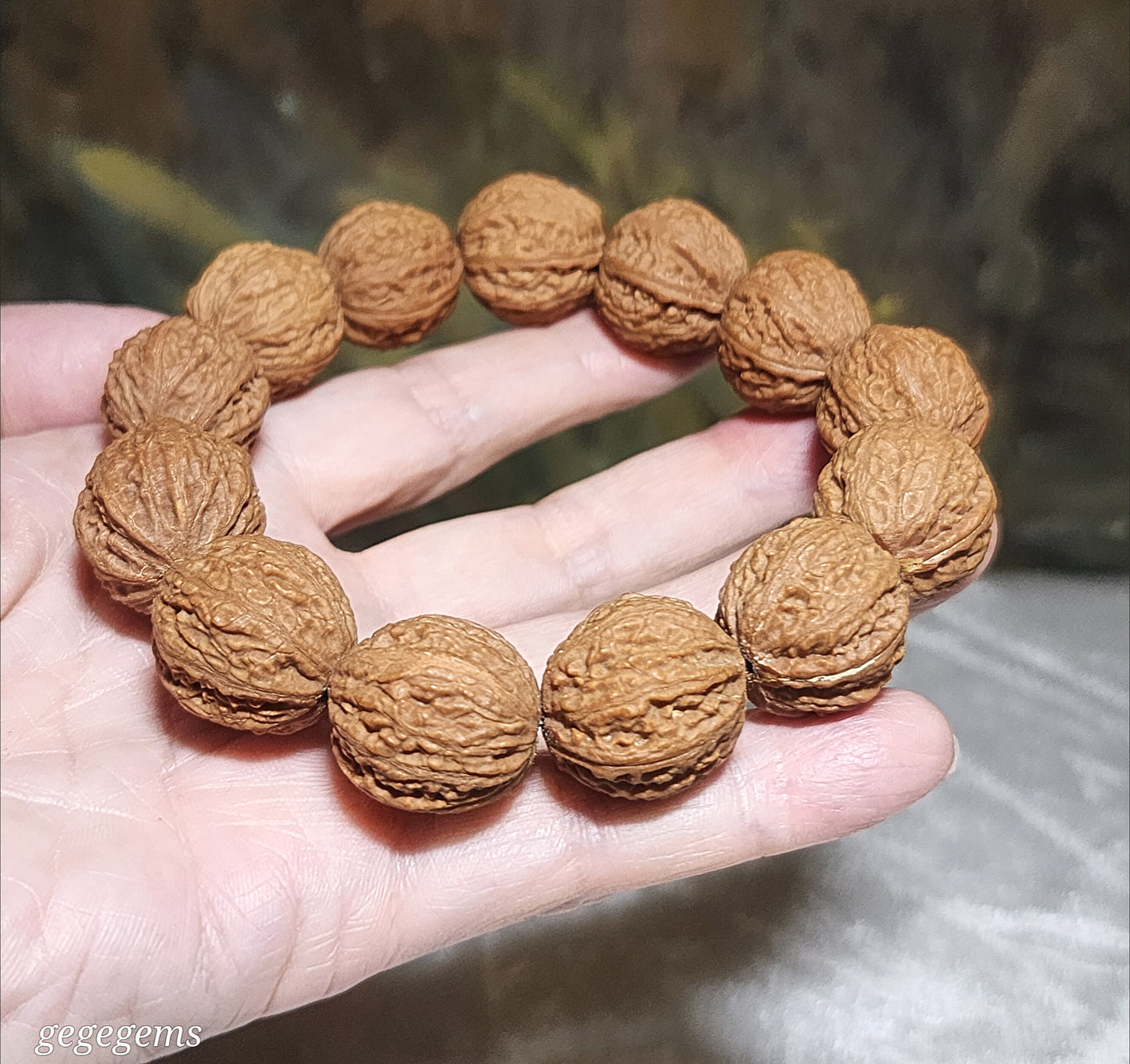 20mm Premium Mentougou reddish starry 8 ridges Walnut bracelet 北京门头沟红皮滿天星秋子八棱手链手持