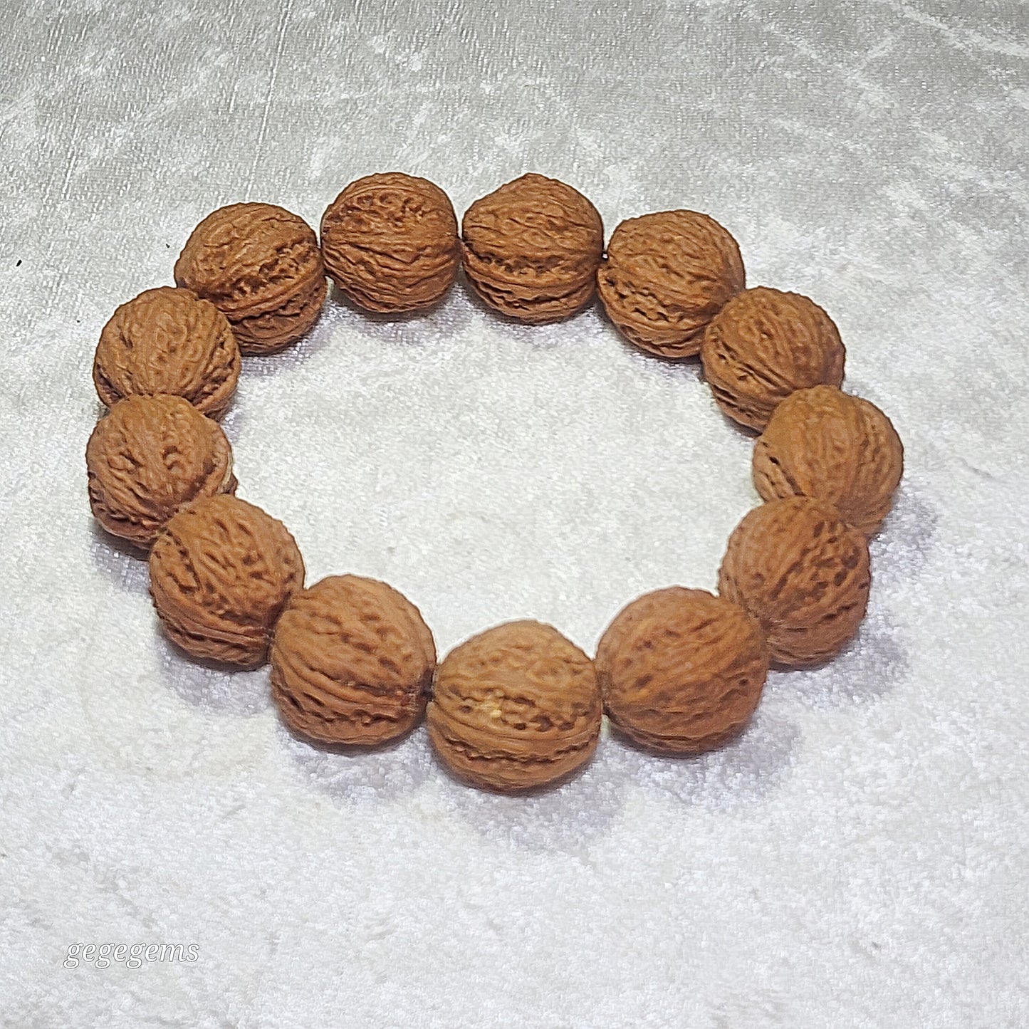 20mm Premium Mentougou reddish starry 8 ridges Walnut bracelet 北京门头沟红皮滿天星秋子八棱手链手持