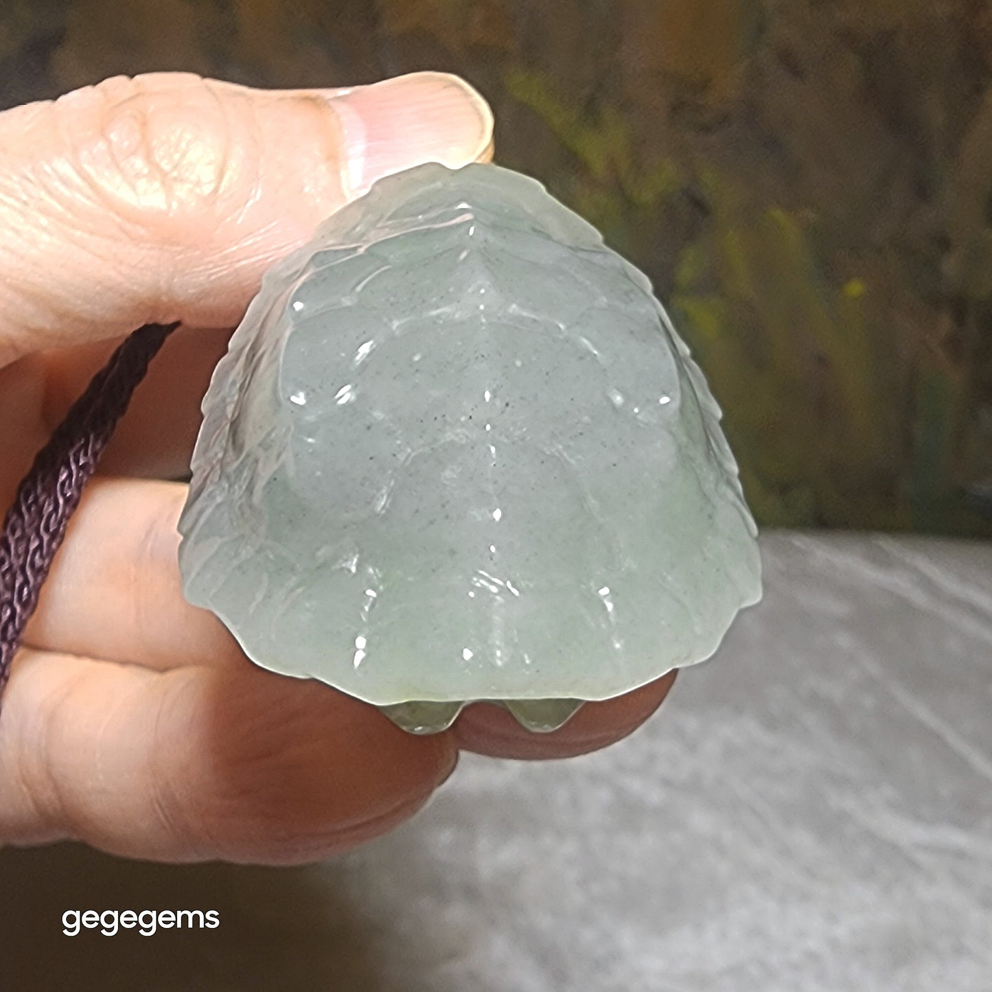 Premium Nephrite Qinghua (black & white) light yellow green hue 3 dimensional The Richest Fu Jia Tian Xia pendant (with certificate) 精品和田玉且末青花(黑白)微黄绿立体富甲天下吊坠(带证书)