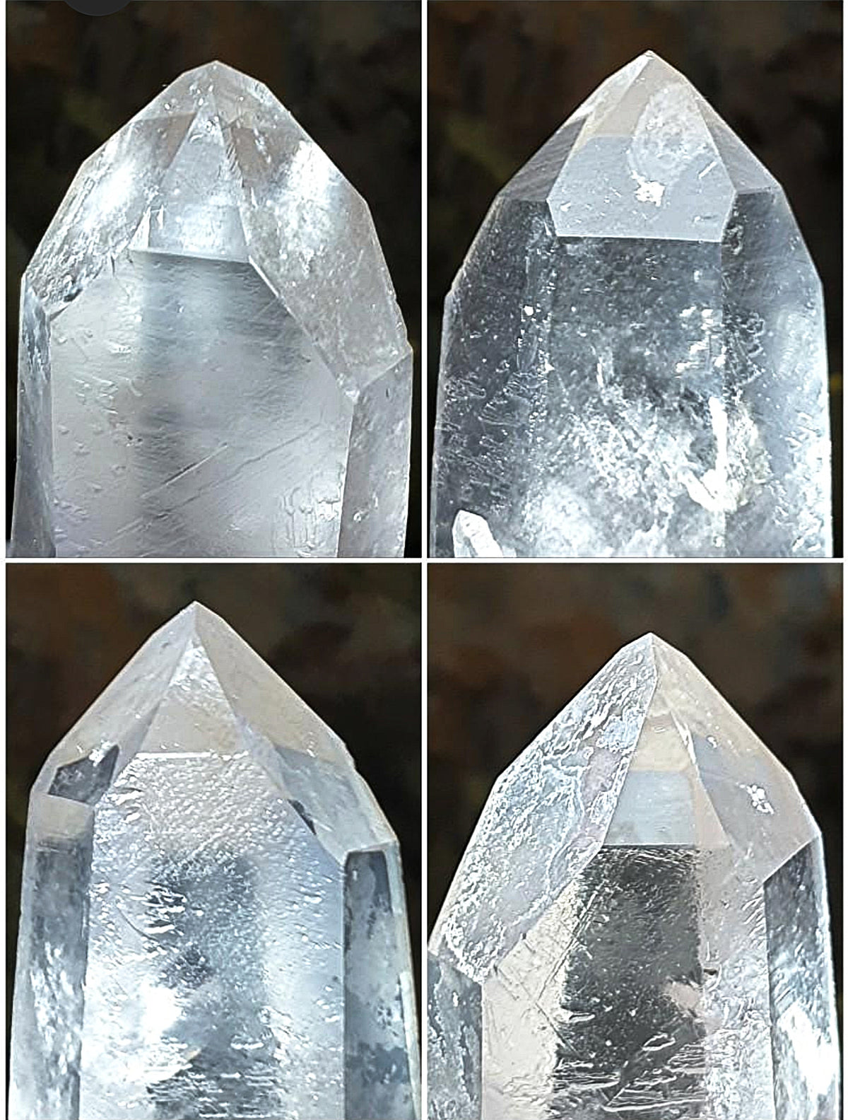 Premium 17 cm natural untreated unprocessed raw Clear Quartz point [Natural Crystal] 精品天然未打磨白水晶柱原石