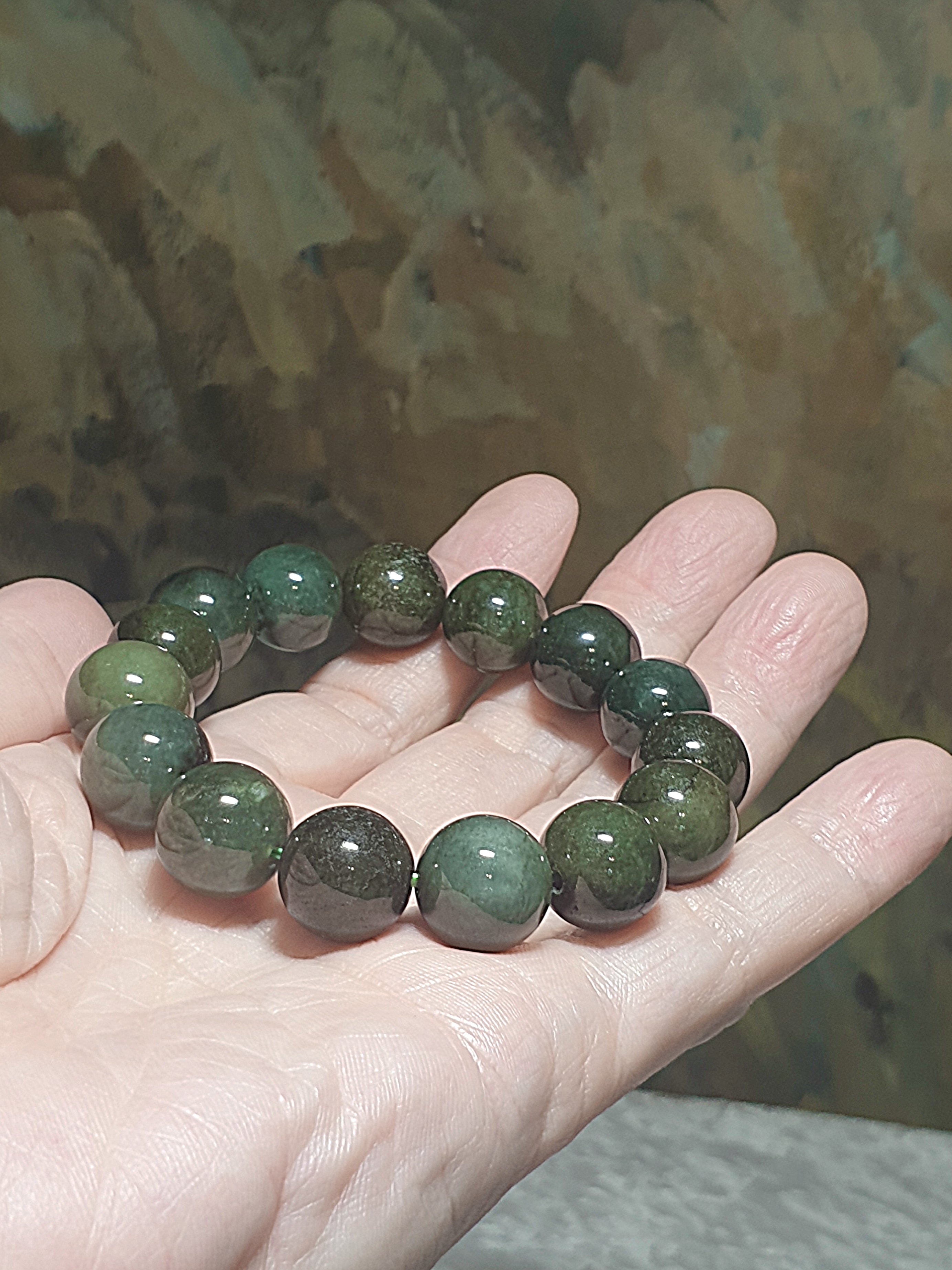 Canada Jade Bracelet, 100% Authentic Natural Canadian Nephrite Jade, 6 –  Jennifer Jade Shop
